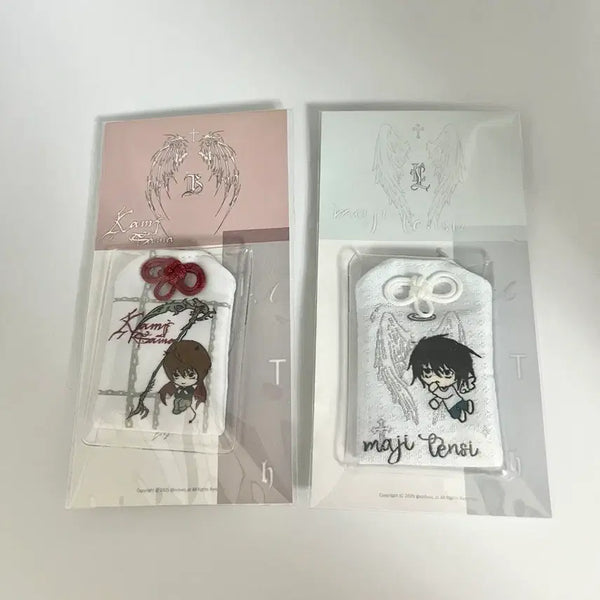 [BUNJANG] Death Note L/Kira Omamori / 데스노트 엘/키라 오마모리