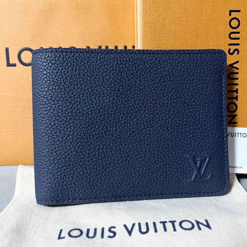[BUNJANG] Louis Vuitton Multiple Wallet Navy M25983 / [새상품] 루이비통 멀티플월릿 반지갑