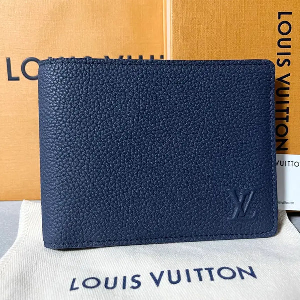 [BUNJANG] Louis Vuitton Multiple Wallet Navy M25983 / [새상품] 루이비통 멀티플월릿 반지갑