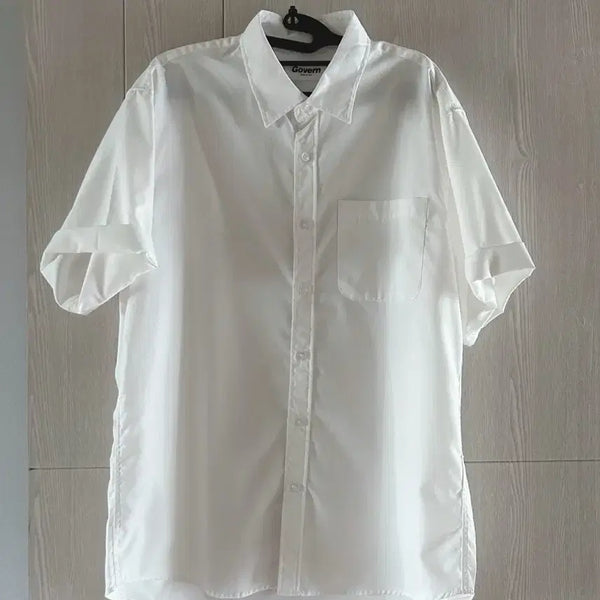 [BUNJANG] Oversized Short Sleeve Shirt / 오버핏 반팔 셔츠