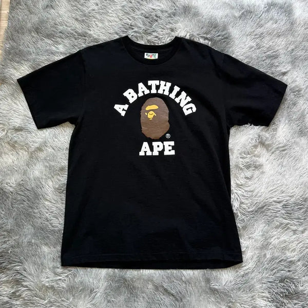 [BUNJANG] BAPE Short Sleeve T-Shirt Black M / 베이프 반팔티 블랙