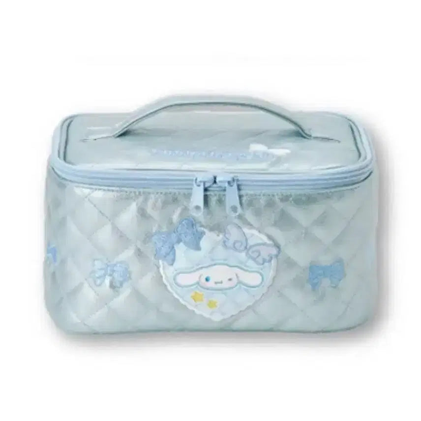 [BUNJANG] Sanrio Cinnamoroll Quilting Vanity Pouch - Prize #3 / 산리오 아타리쿠지 3번상 시나모롤 베니티 파우치 퀄팅