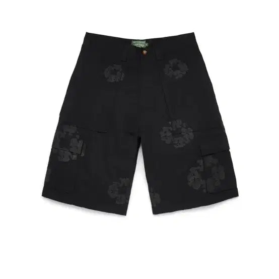 [BUNJANG] Denim Tears Cargo Shorts Black Regular Fit / 34) 데님티어스 카고 반바지 블랙 레귤러핏 denim tears