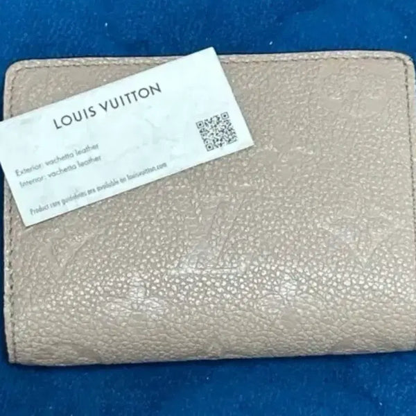 [BUNJANG] Louis Vuitton Monogram Empreinte Wallet / 루이비통 모노그램 앙프렝뜨 모델 지갑