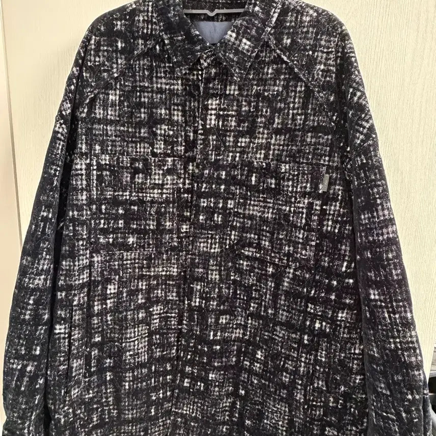 [BUNJANG] JUUN.J Tweed Shirt Size 46 / 준지 트위드 셔츠 46