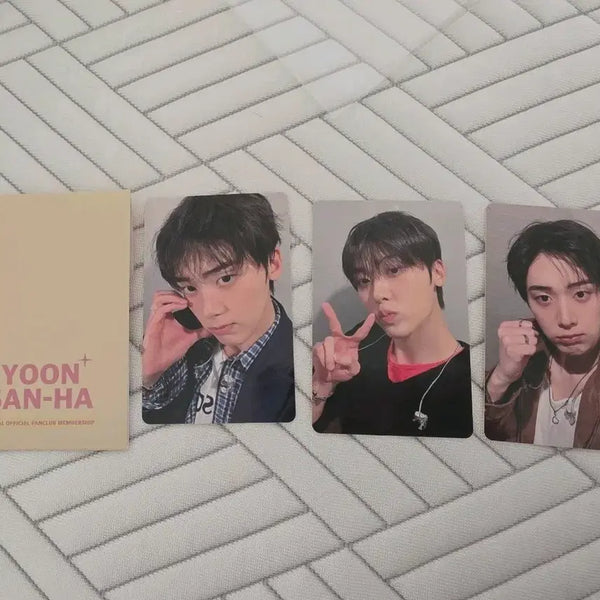 [BUNJANG] Yoon San-ha Fanclub Membership Photocard / 윤산하 팬클럽 멤버쉽 포토카드