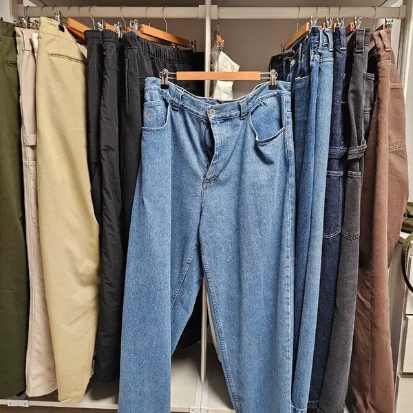 [BUNJANG] Polar skate Big Boy Jeans Mid Blue XL / 폴라스케이트 빅보이 팬츠 미드블루 XL