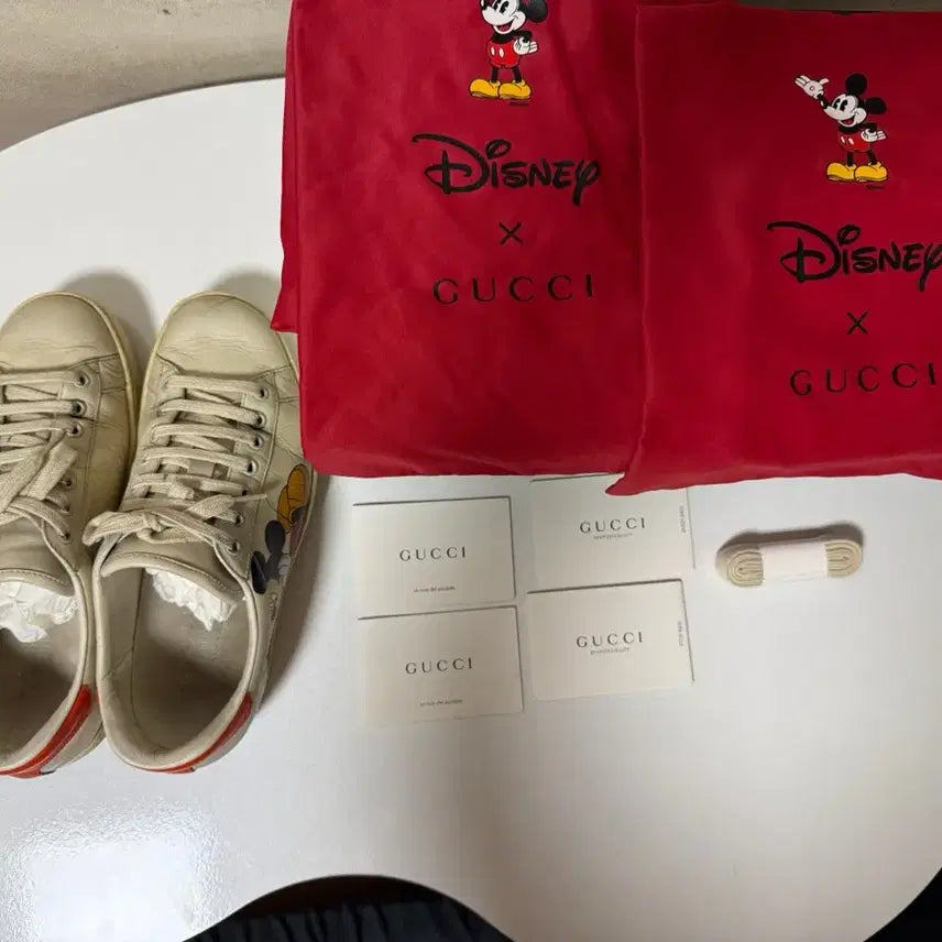 [BUNJANG] Gucci Disney Sneakers / 구찌 디즈니 스니커즈