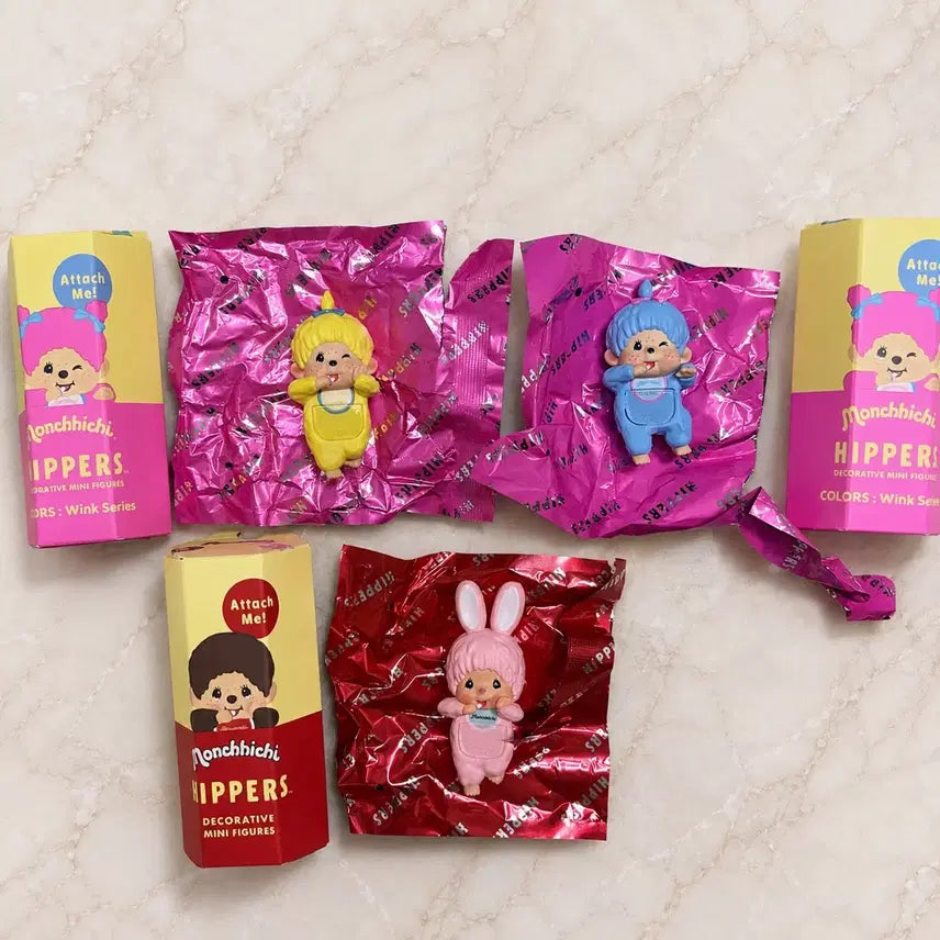 [BUNJANG] Monchhichi Hyppos Color Wink Series Hyppo / 몬치치 히퍼스 컬러 윙크 시리즈 히퍼