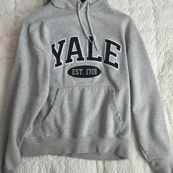 [BUNJANG] Yale Hoodie Grey / 예일 후드티 그레이 판매