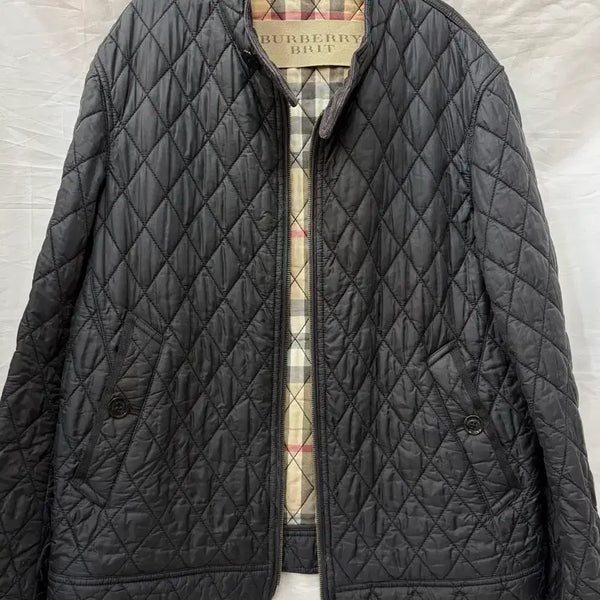 [BUNJANG] Burberry Brit Quilted Jacket Size L / 정품) 버버리 브릿 퀼팅 자켓 L/100사이즈