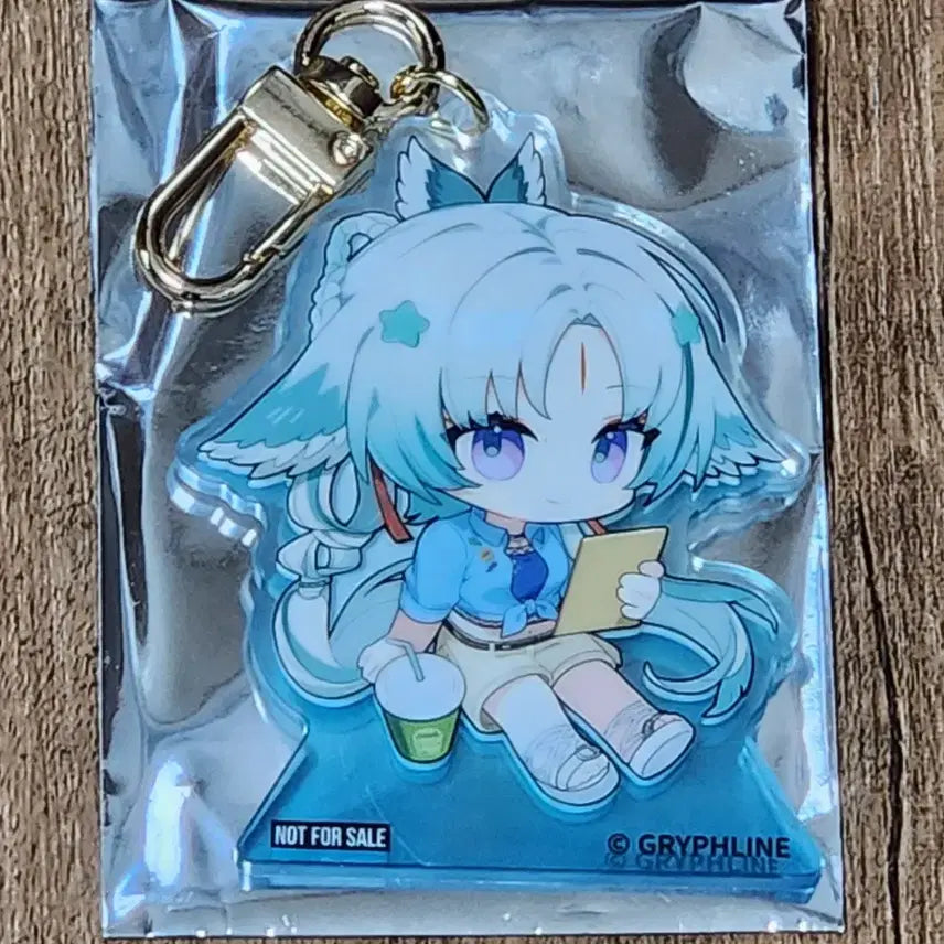 [BUNJANG] Endfield Frank Burger Collaboration Acrylic Keyring / 엔드필드 프랭크버거 콜라보 결 아크릴 키링 판매