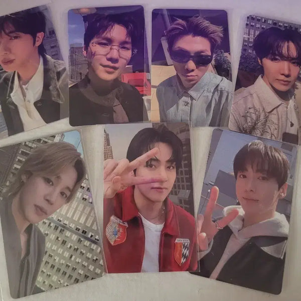 [BUNJANG] BTS Arirang Europe Lucky Draw Photocard Bundle Set / 방탄 아리랑 유럽럭드 7장일괄