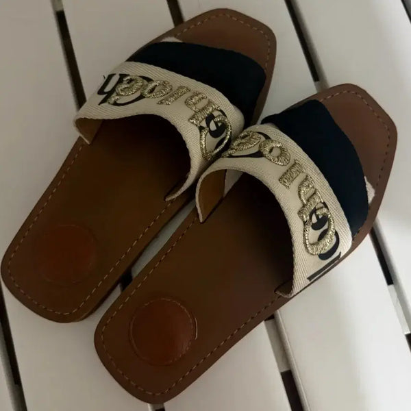 [BUNJANG] Chloe Woody Platform Sandals / (정품) 클로에 샌들 슬리퍼 (37)