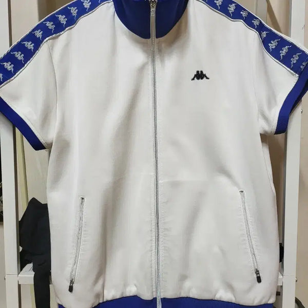 [BUNJANG] Kappa Summer Training Jersey White/Blue M / 카파 kappa 여름반팔 트레이닝 져지