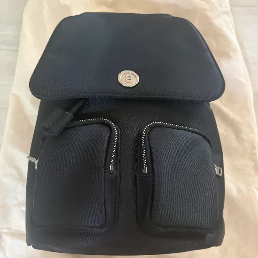 [BUNJANG] Minuitminute CLO Backpack MIX Black / 미닛뮤트 클로 백팩  블랙 CLO BACKPACK MIX BLACK
