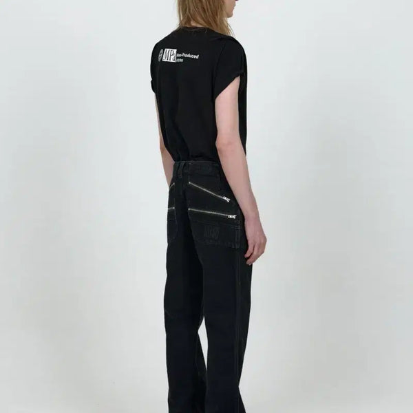 [BUNJANG] MPa Split Pocket Pants (Black) / MPa SPLIT POCKET PANTS (BLACK)