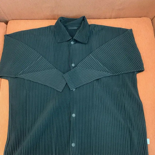 [BUNJANG] Homme Plissé Issey Miyake Coach Jacket JC111 Black Size 4 / 옴므플리세 25년3월 코치자켓 jc111 블랙 4