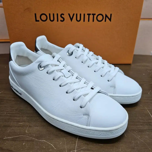 [BUNJANG] Louis Vuitton Frontrow Sneakers White / 36.5(235)루이비통 프론트로우 스니커즈 화이트
