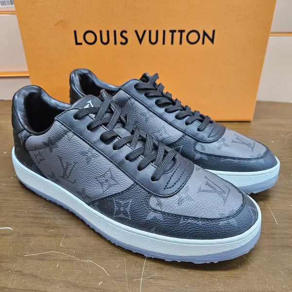 [BUNJANG] Louis Vuitton Rivoli Sneakers Grey Black (US 6 / 250mm) / 6(250) 루이비통 리볼리 스니커즈 그레이 블랙