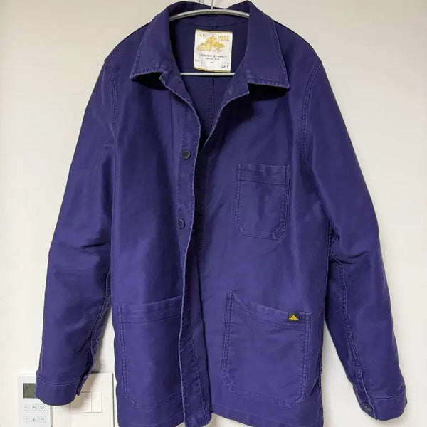 [BUNJANG] Le Mont Saint Michel Moleskin French Work Jacket Size 48 / 르몽생미셸 몰스킨 프렌치 워크자켓 48사이즈