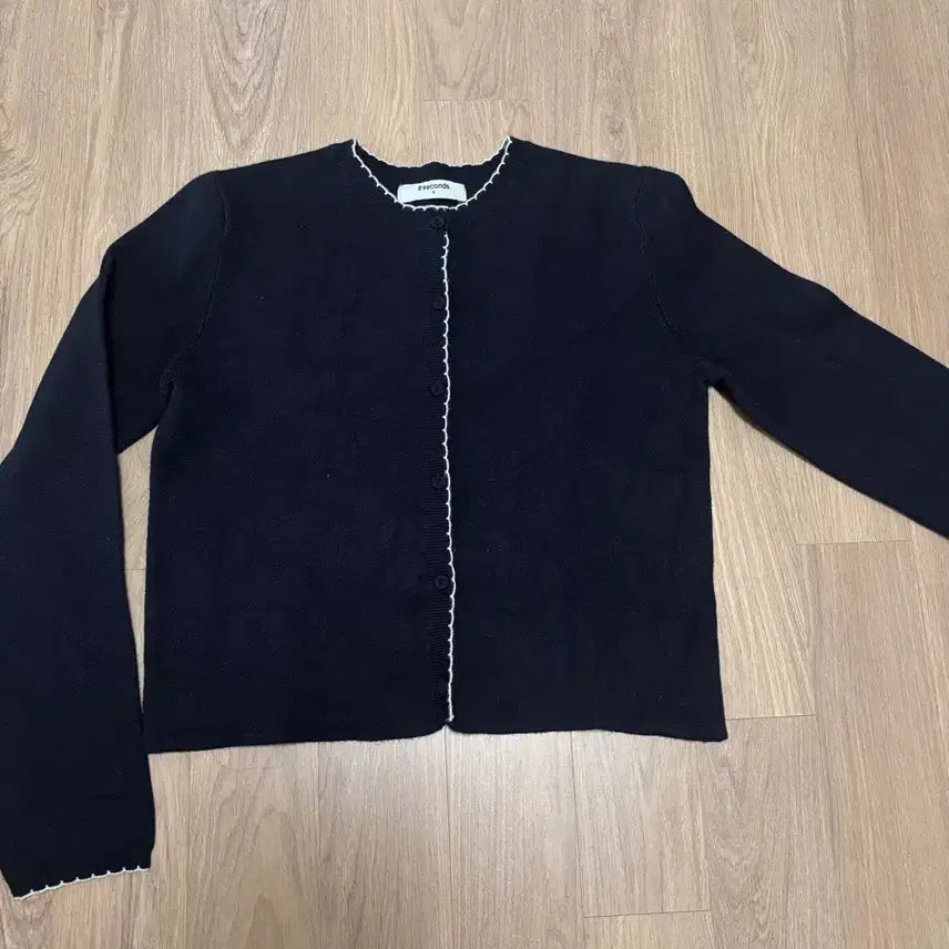 [BUNJANG] 8Seconds Navy Knit Cardigan / 에잇세컨즈 니트 가디건