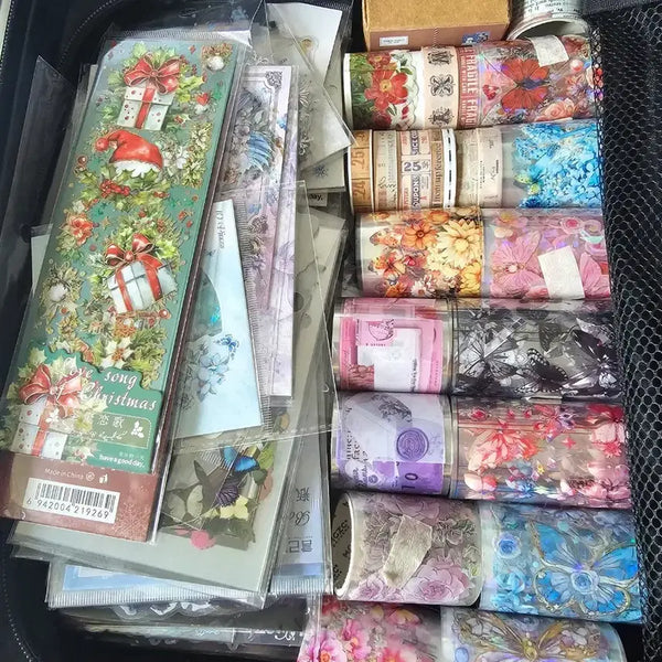 [BUNJANG] Vintage Journaling Supplies Bundle Set / 빈티지 다꾸 용품 일괄 처분