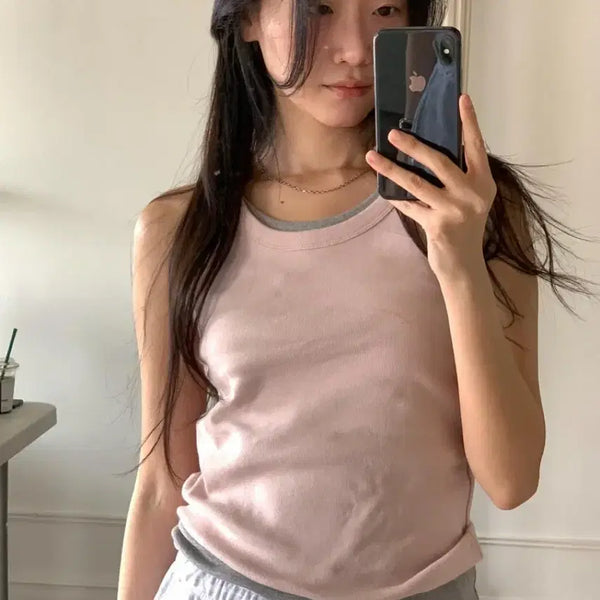 [BUNJANG] ETTA Pink Camisole (New) / 진심 에테타 나시 핑크 (새상품)