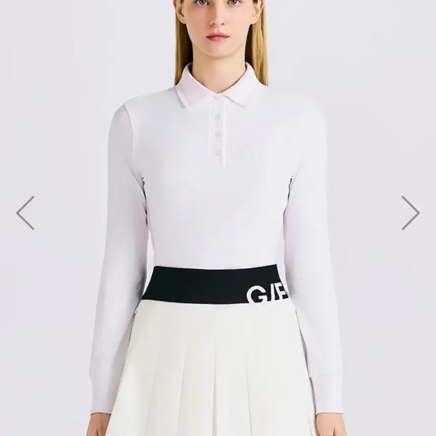 [BUNJANG] G/FORE Women's Polo T-Shirt XS / 지포어여성골프웨어티셔츠XS(정품,1번착용)