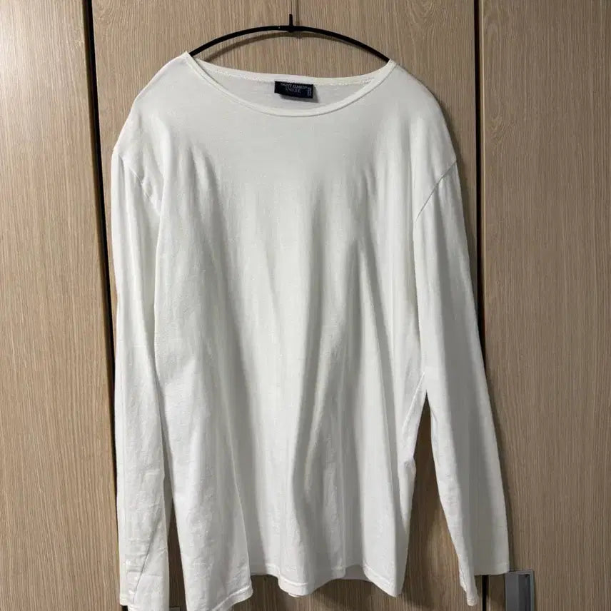 [BUNJANG] Saint James White Long Sleeve T-Shirt / 세인트 제임스 화이트 긴팔 티셔츠