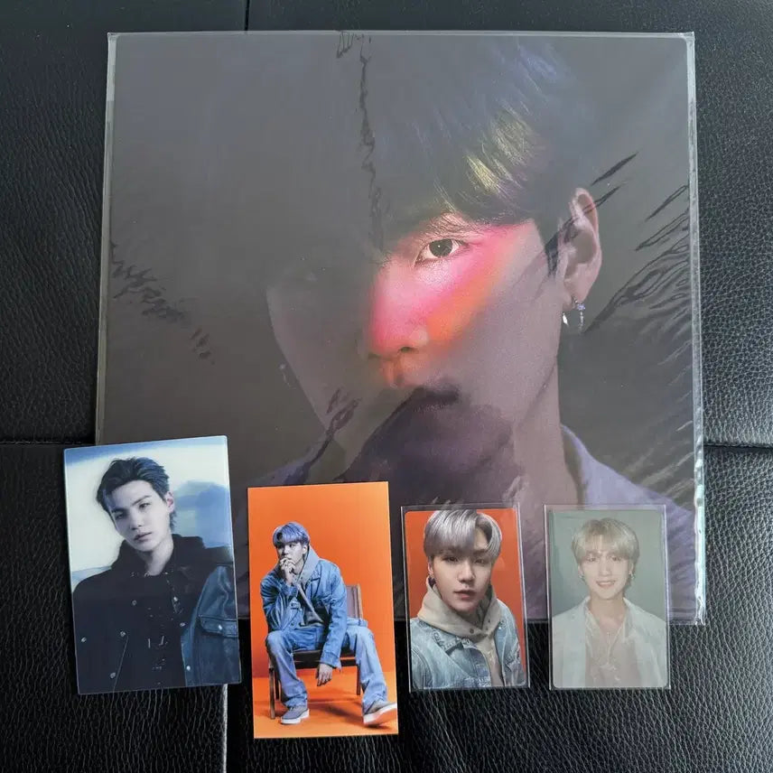 [BUNJANG] BTS Proof Collector's Edition Suga Photocard Set / 방탄 bts 프루프 콜렉터 에디션 윤기 포카 세트