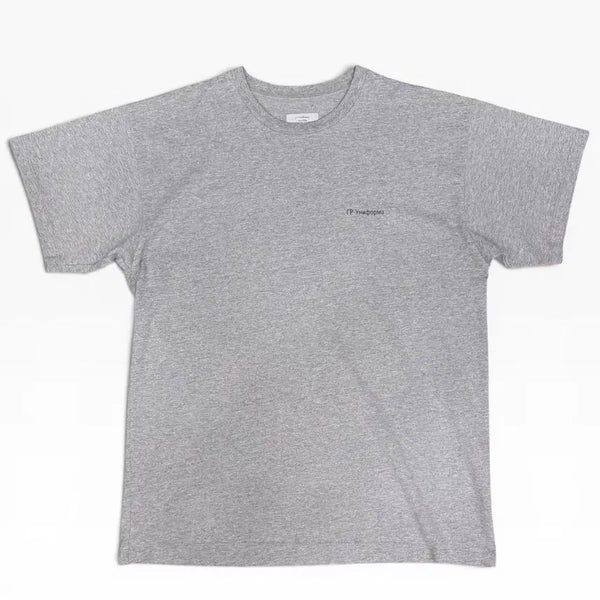 [BUNJANG] Gosha Rubchinskiy GR-Uniforma Printed Jersey T-Shirt Grey L / 고샤 루브친스키 GR-Uniforma 티셔츠, 그레이 L / Gosha Rubchinskiy