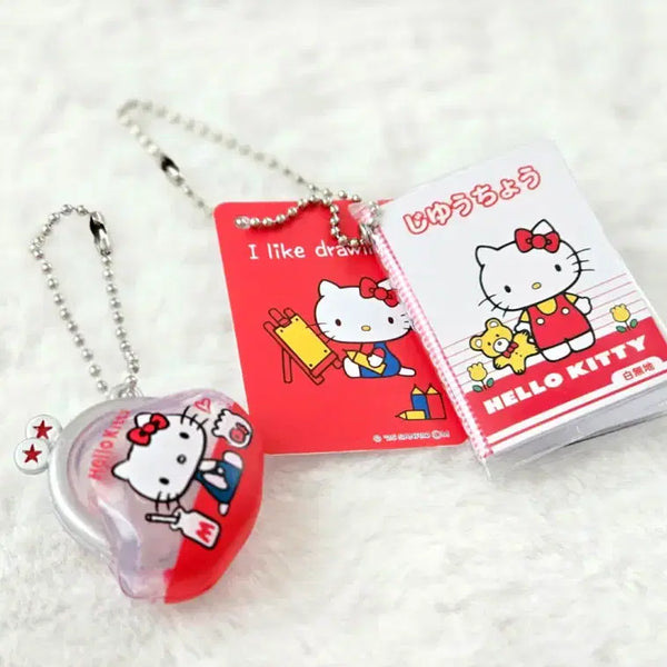 [BUNJANG] Sanrio Hello Kitty Freedom Notebook Gacha & 50th Anniversary Coin Purse Gacha Set / 산리오 헬로키티 자유노트 가챠 + 50주년 가마구치 지갑 가챠