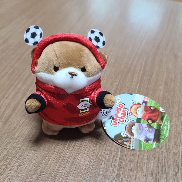 [BUNJANG] World Cup Soccer Player Plush Keychain / 축구선수 월드컵 우소우소짱 인형키링
