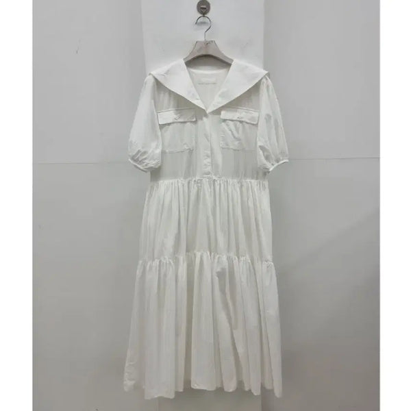 [BUNJANG] 11AM Eleven AM Checkered Pattern Maxi Dress / 11AM 일레븐에이엠
