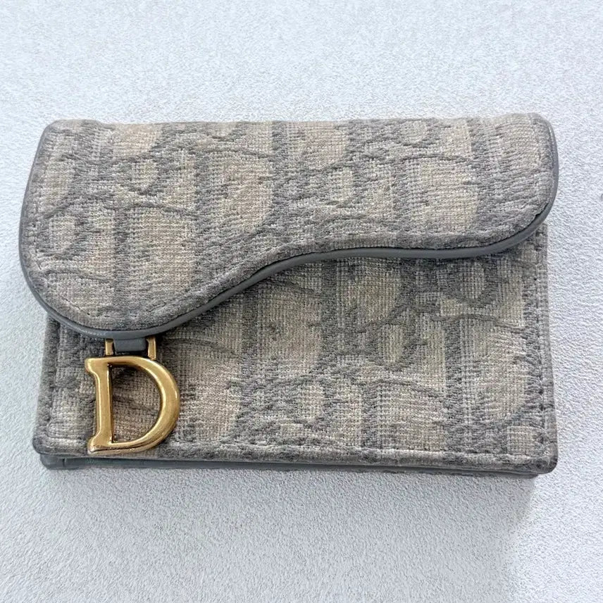 [BUNJANG] Dior Oblique Saddle Card Holder / 디올 오블리크 새들 카드지갑