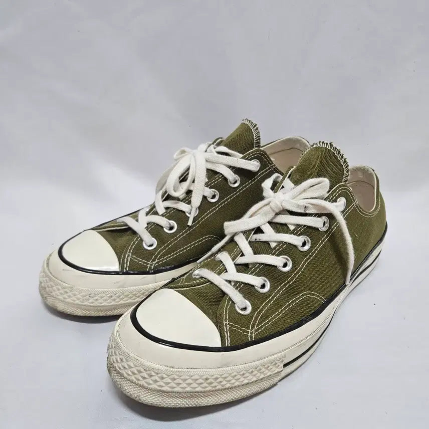 [BUNJANG] Converse Chuck Taylor Dark Moss Olive Green Sneakers (265) / 컨버스 척테일러 다크모스 올리브 그린 스니커즈 265