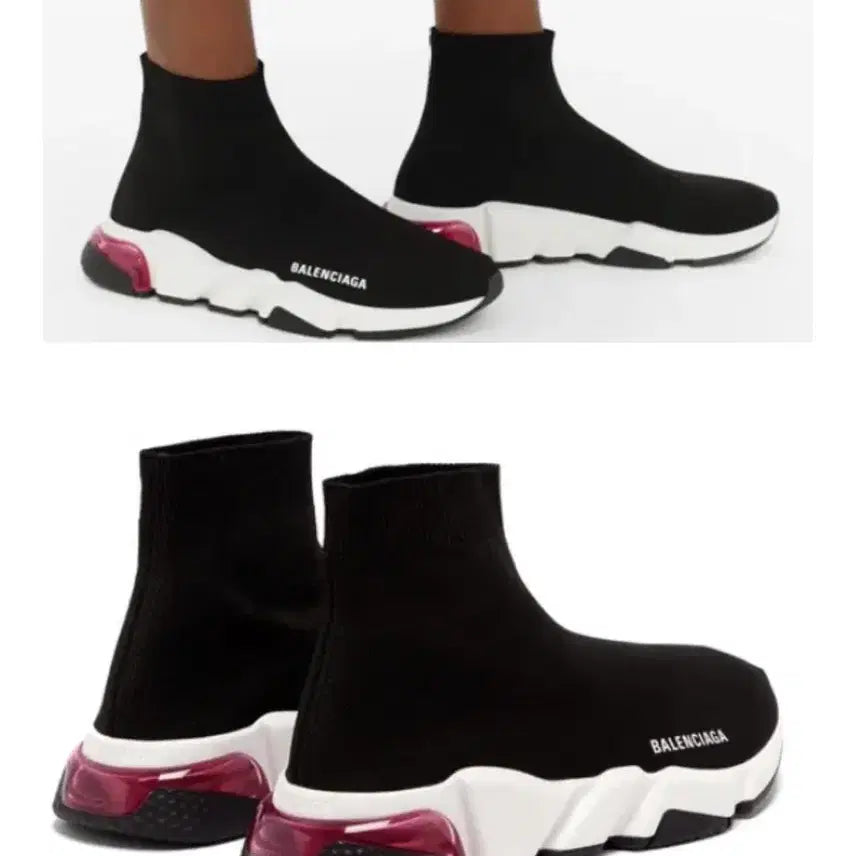 [BUNJANG] Balenciaga Speedrunner Low Top Hot Pink Clear Sole / (정품) 발렌시아가 스피드러너 핫핑크 클리어솔 로우탑 팝니다