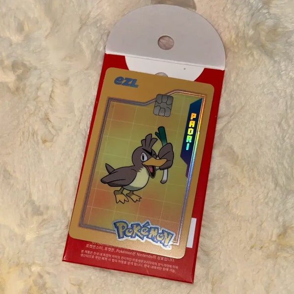 [BUNJANG] Pokemon Eevee Charmander Squirtle Card Holder / (단순개봉) 포켓몬 이즐 교통카드 파오리