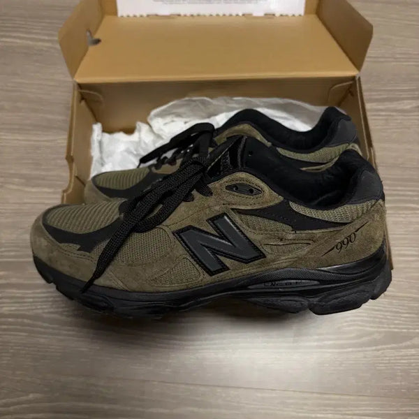 [BUNJANG] New Balance x JJJound 990v3 Brown Black Sneakers / 뉴발란스 x JJJ자운드 990v3 브라운 블랙 290