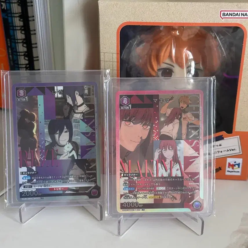 [BUNJANG] Union Arena Chainsaw Man Reze & Makima 1-Star Cinema Card / 유니온아레나 체인소맨 레제, 마키마 시네마 1성