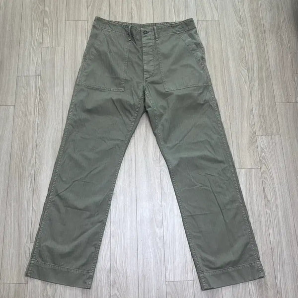 [BUNJANG] RRL Herringbone Fatigue Pants 32x32 / RRL 더블알엘 헤링본 퍼티그팬츠 32x32