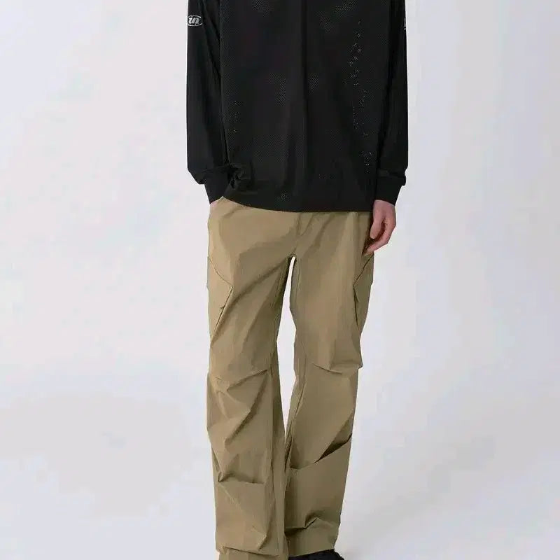 [BUNJANG] Onda Wave Diagonal Pocket Banding Pants (L) / (새상품)온다웨이브 사선 포켓 밴딩 팬츠 L[정가 119,000원]