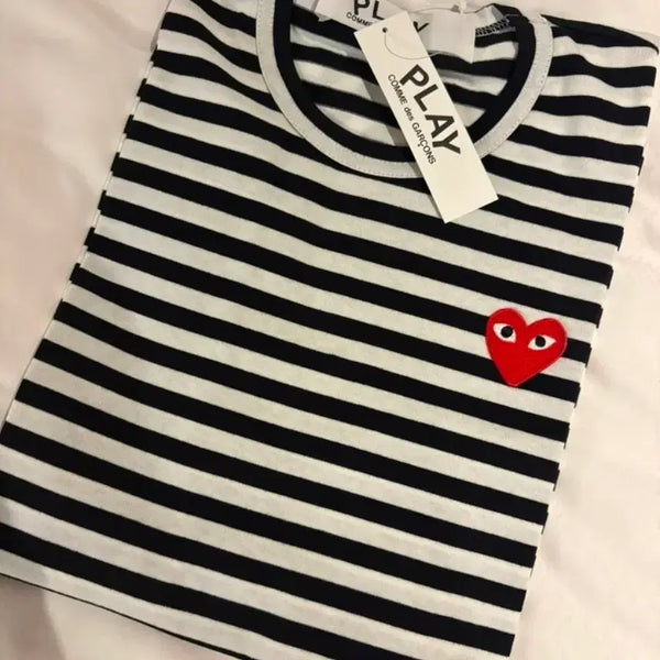 [BUNJANG] Comme des Garçons Striped Long Sleeve Shirt / #(정품/새상품)꼼데 스트라이프 롱슬리브 판매합니다~