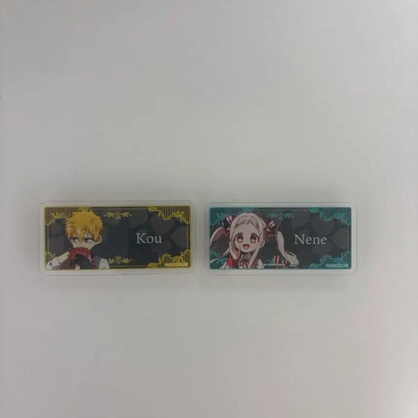 [BUNJANG] Jibaku Shonen Hanako-kun Name Tags Bundle Set / 지박소년하나코군 명찰 판매합니다