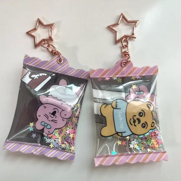 [BUNJANG] Oppanzu Keyring 2 Types Bundle Set / 오빤쮸 키링 2종 일괄