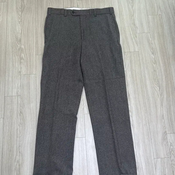 [BUNJANG] Brooks Brothers Brown Herringbone Slacks 36 / 브룩스브라더스 브라운 헤링본 슬랙스 36