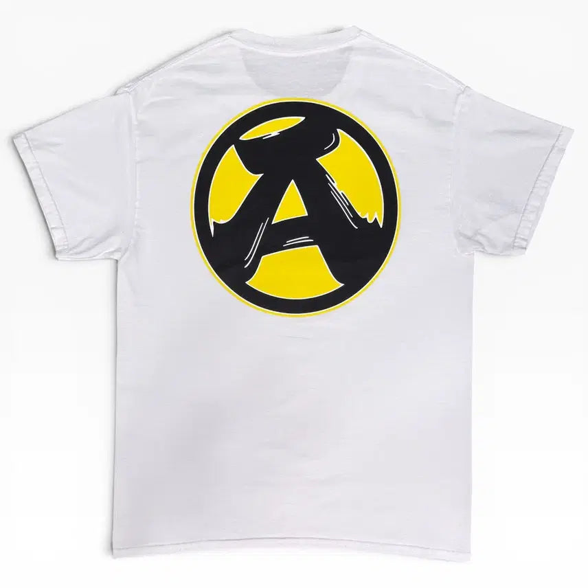 [BUNJANG] Sneakerwolf Anarchy Edo-moji Graphic T-Shirt M / 스니커울프(SNEAKERWOLF) 에도모지 아나키 그래픽 티셔츠, M / Anarchy Edo-moji