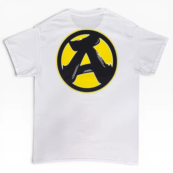 [BUNJANG] Sneakerwolf Anarchy Edo-moji Graphic T-Shirt M / 스니커울프(SNEAKERWOLF) 에도모지 아나키 그래픽 티셔츠, M / Anarchy Edo-moji