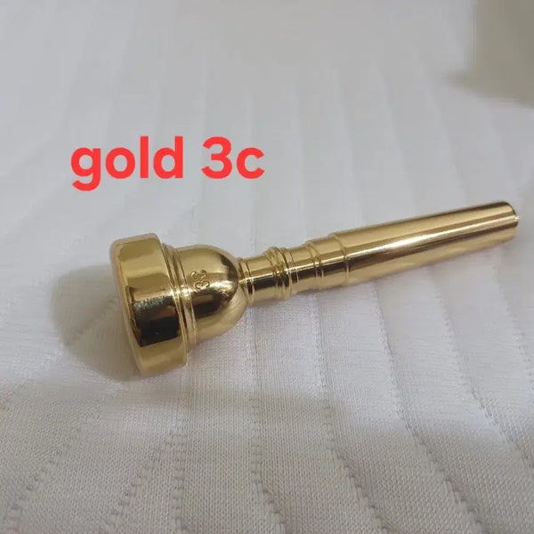 [BUNJANG] Gold 3C Trumpet Mouthpiece (Unused New) / 골드 3c  트럼펫 마우스피스 ㅡ미사용 신품